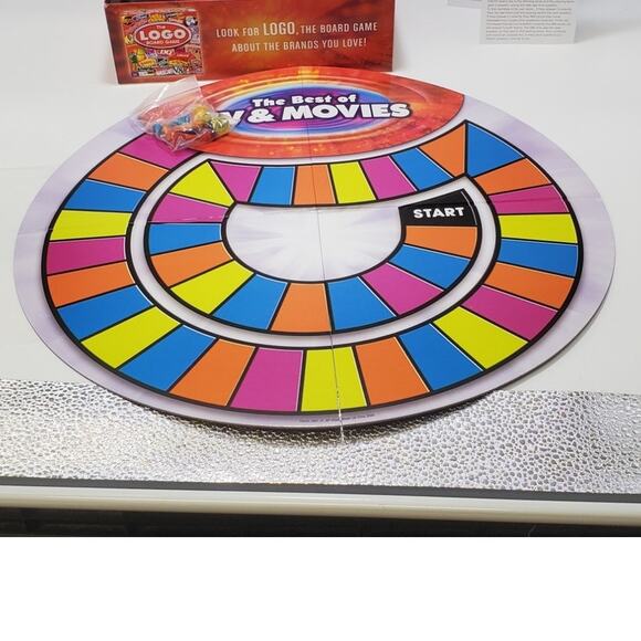 The Best of TV & Movies Board Game (2014) 100% COMPLETE - Picture 2 of 8